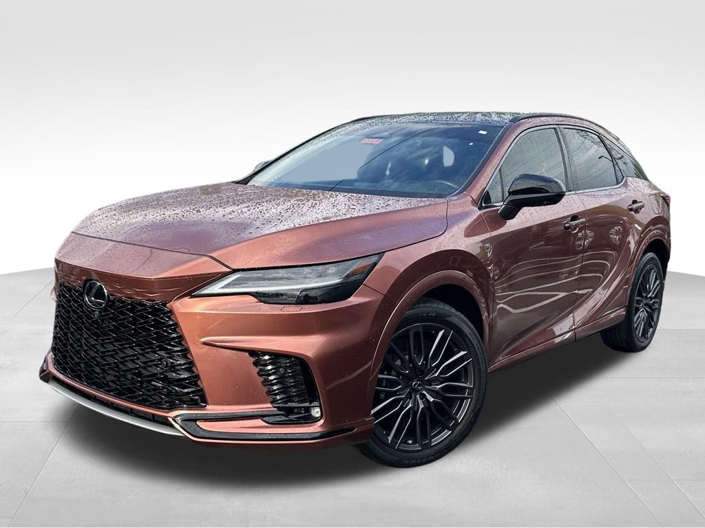 Red (Copper Crest) 2023 Lexus RX Hybrid 500h F Sport Performance 3 AWD SUV / Crossover 6-Speed Automatic