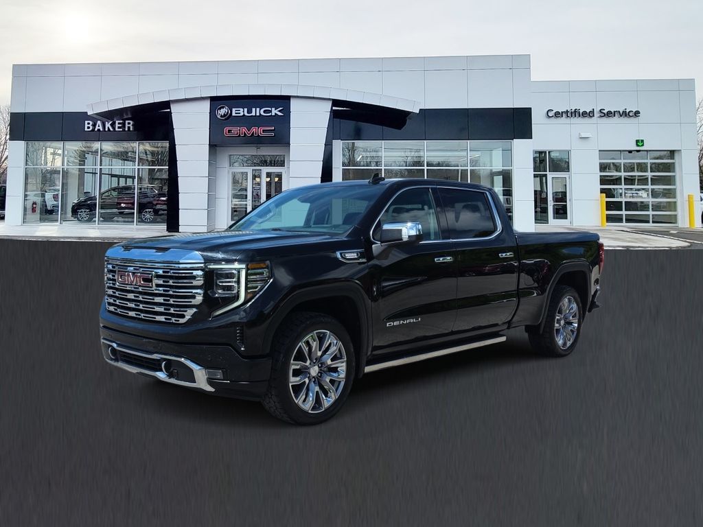 Onyx Black 2022 GMC Sierra 1500 Pickup Truck Four-Wheel Drive Automatic