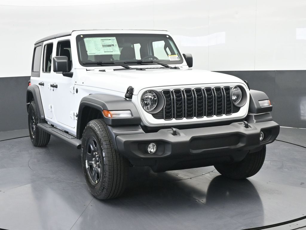 New 2026 Bright White Clearcoat Jeep Sport image 9