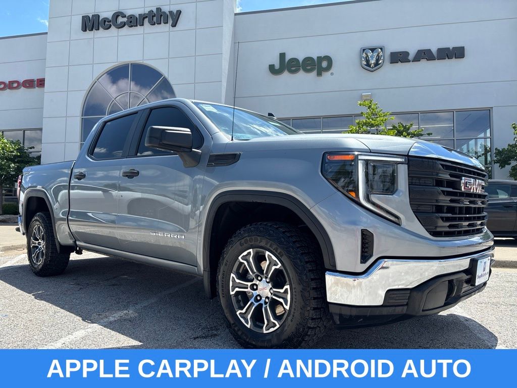 Sterling Metallic 2024 GMC Sierra 1500 Pickup Truck Four-Wheel Drive Automatic