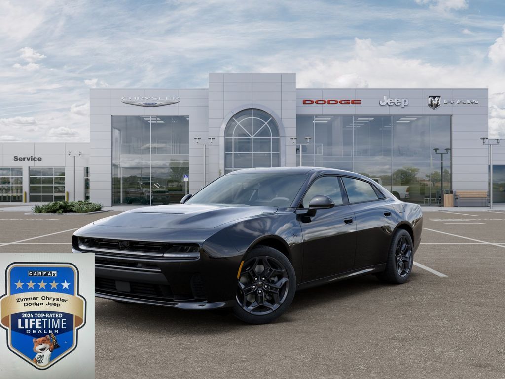 Diamond Black Crystal Pearlcoat 2026 Dodge Charger Sedan All-Wheel Drive 8-Speed Automatic