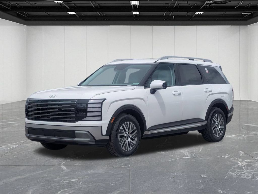 Creamy White Pearl 2026 Hyundai Palisade Hybrid SUV / Crossover Front-Wheel Drive 6-Speed Automatic