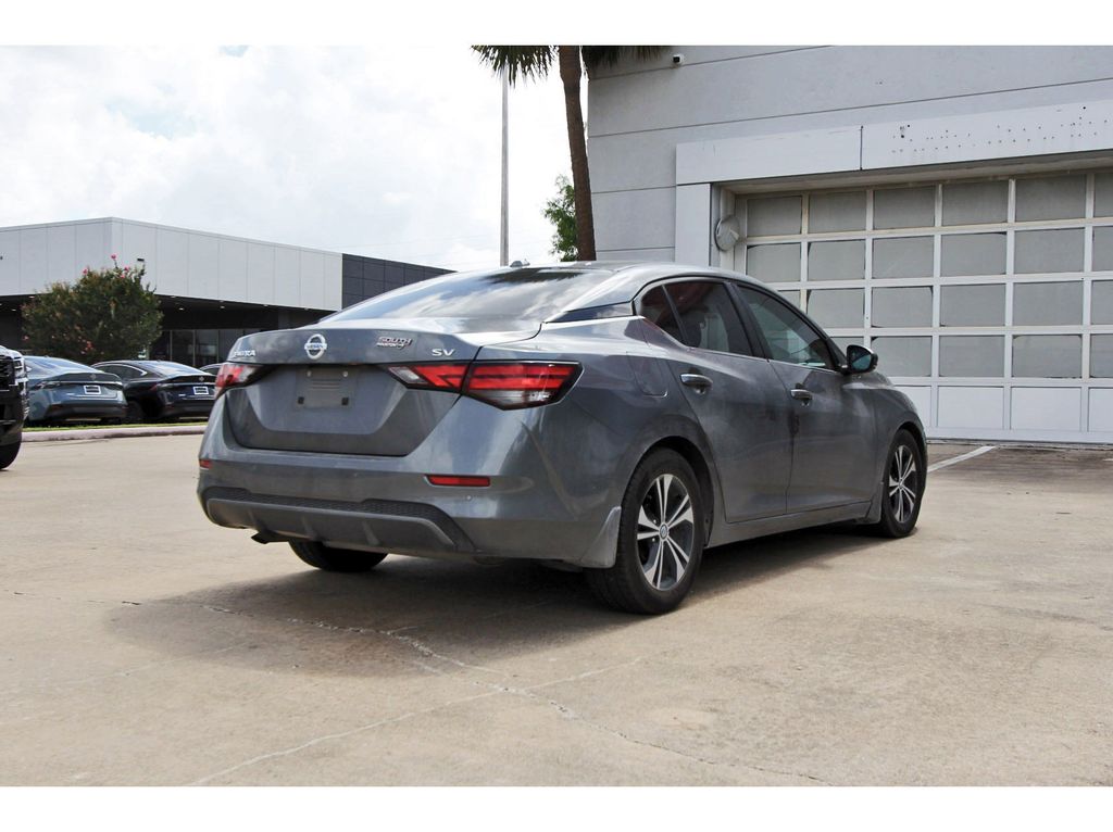 2020 Nissan Sentra SV Gray at Shottenkirk Kia Fort Bend