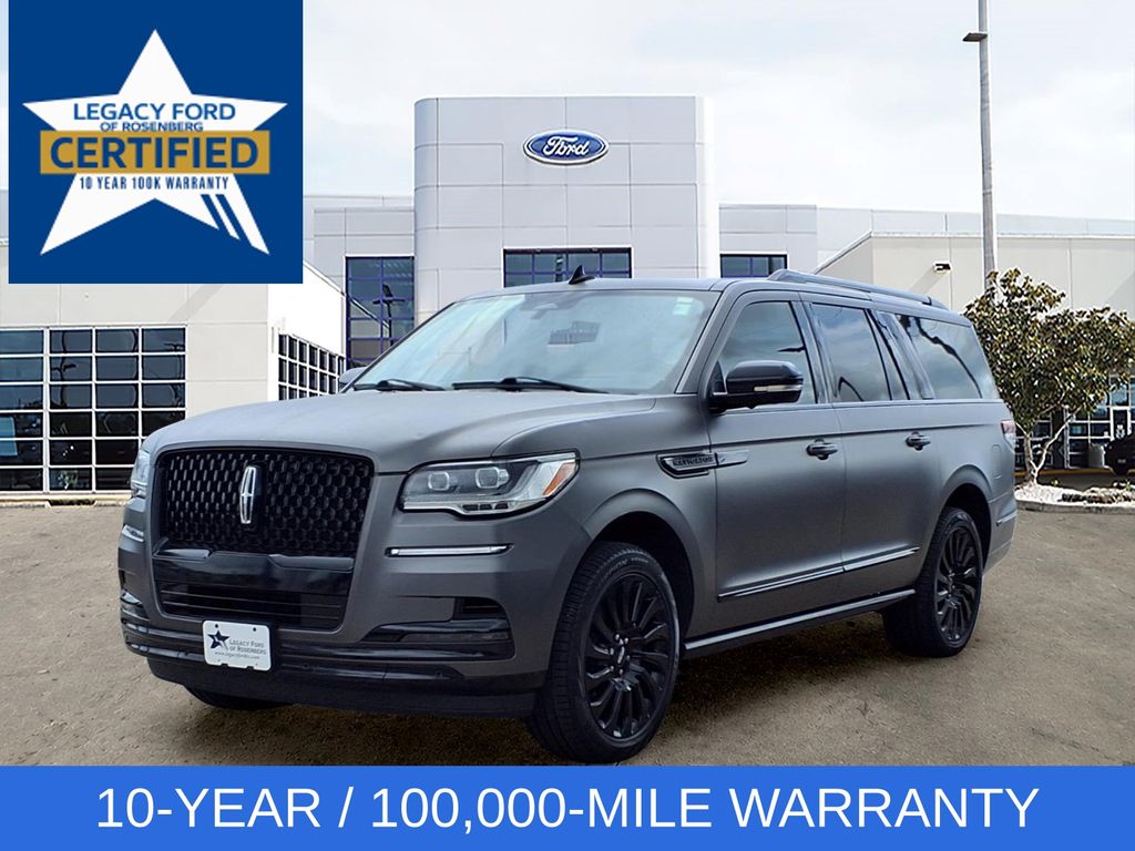 Dark Gray Metallic 2024 Lincoln Navigator SUV / Crossover Four-Wheel Drive Automatic