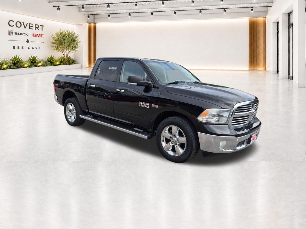 Black Clearcoat 2015 RAM 1500 Pickup Truck Four-Wheel Drive 8-Speed Automatic
