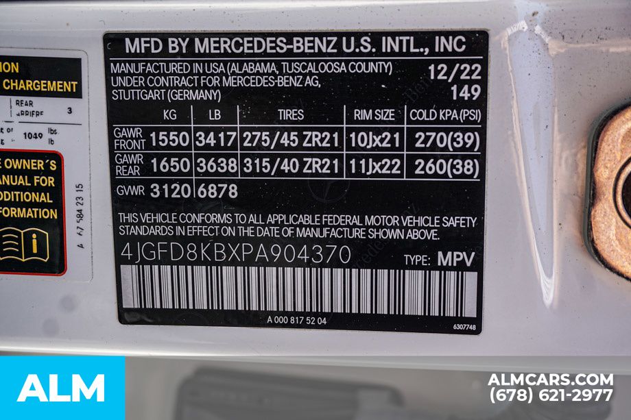 Used 2023 White Mercedes-Benz GLE 63 S AMG® image 64