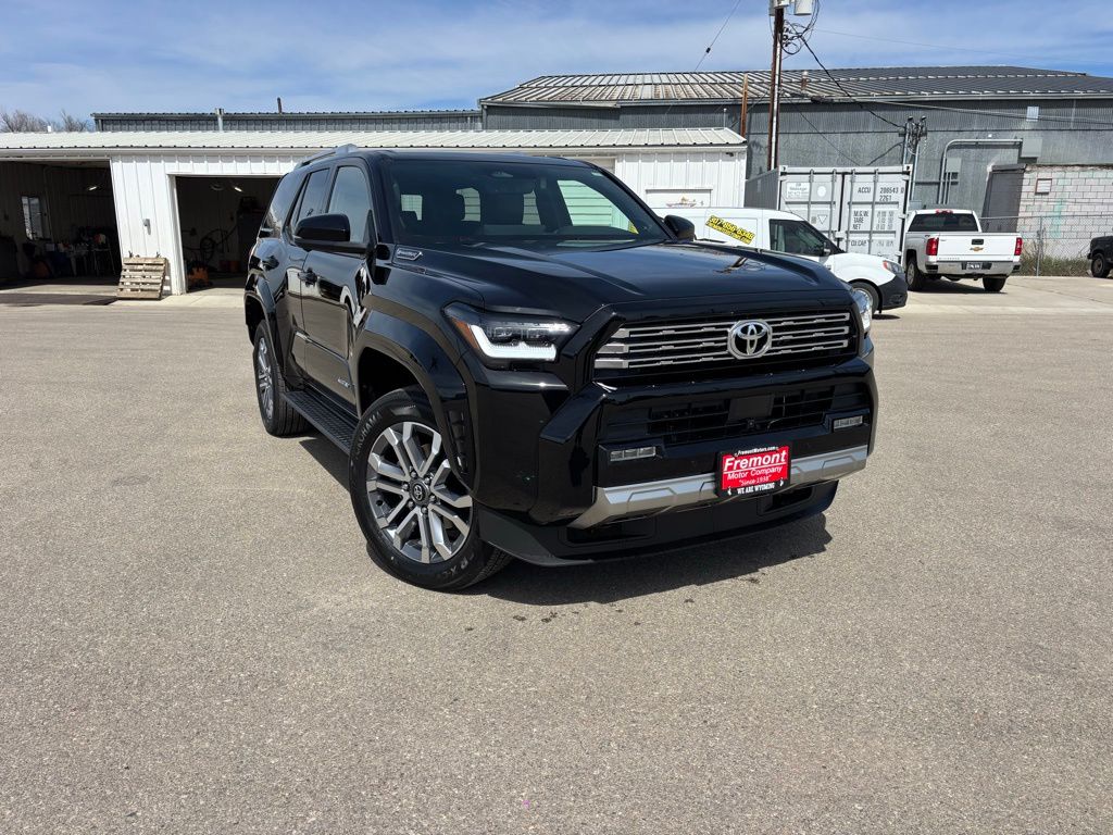 Black 2026 Toyota 4Runner Limited 4WD SUV / Crossover All-Wheel Drive 8-Speed Automatic