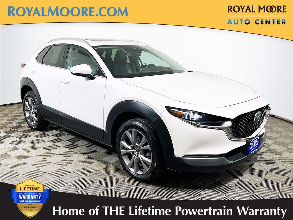 Snowflake White Pearl Mica 2021 Mazda CX-30 Premium AWD SUV / Crossover All-Wheel Drive 6-Speed Automatic