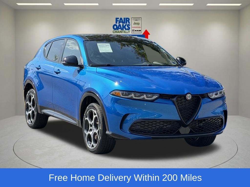 Misano Blue Metallic 2025 Alfa Romeo Tonale SUV / Crossover All-Wheel Drive 9-Speed Automatic