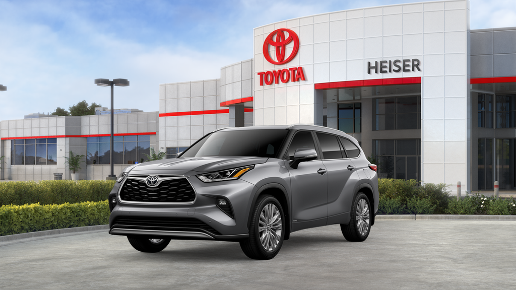 Heavy Metal 2026 Toyota Highlander Hybrid Platinum AWD SUV / Crossover All-Wheel Drive Continuously Variable Transmission