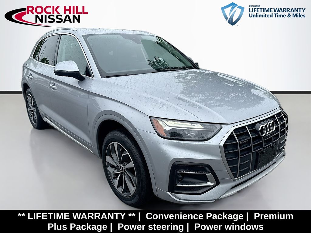 Gray Metallic 2021 Audi Q5 quattro Premium Plus 45 TFSI SUV / Crossover All-Wheel Drive 7-Speed Automatic