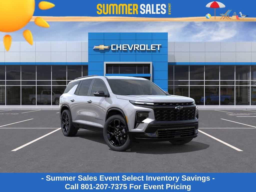 Sterling Gray Metallic 2026 Chevrolet Traverse SUV / Crossover Four-Wheel Drive 8-Speed Automatic