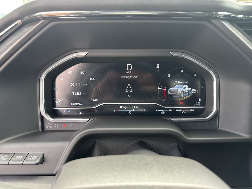 2023 GMC Sierra 1500 AT4 White at Bayway Chrysler Dodge Jeep Ram