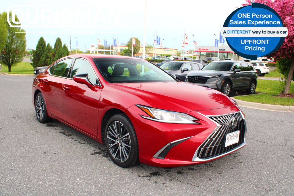 Matador Red Mica 2022 Lexus ES 350 FWD Sedan Front-Wheel Drive 8-Speed Automatic