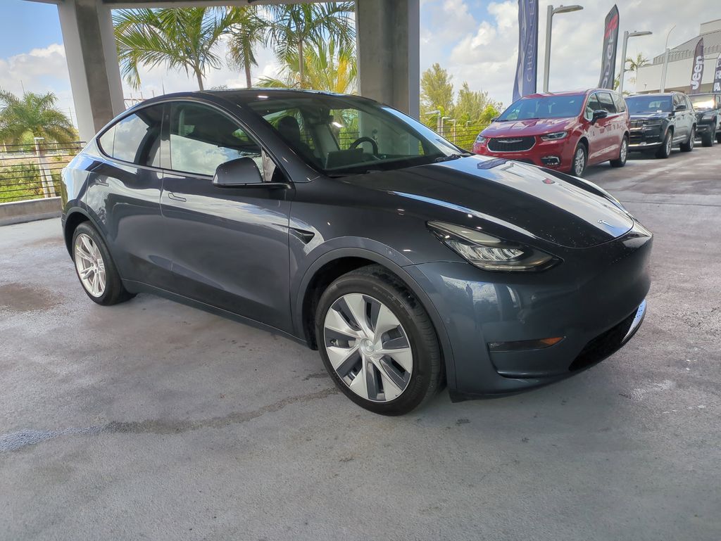 Used 2022 Tesla Model Y Long Range with VIN 7SAYGDEE0NF310896 for sale in Tamarac, FL