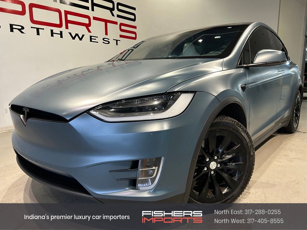 Gray 2019 Tesla Model X SUV / Crossover All-Wheel Drive 1-Speed Automatic