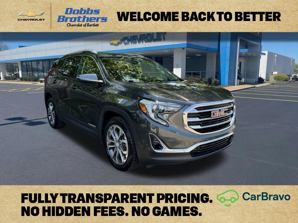 Graphite Gray Metallic 2019 GMC Terrain SUV / Crossover Front-Wheel Drive 9-Speed Automatic