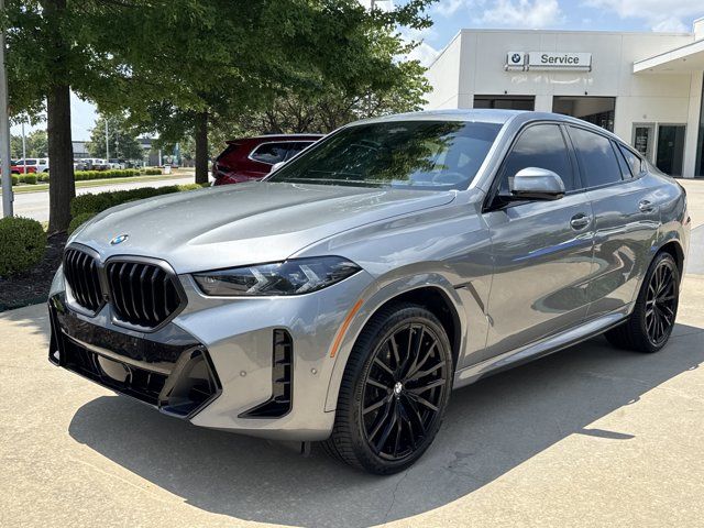 Skyscraper Gray Metallic 2024 BMW X6 SUV / Crossover All-Wheel Drive 8-Speed Automatic