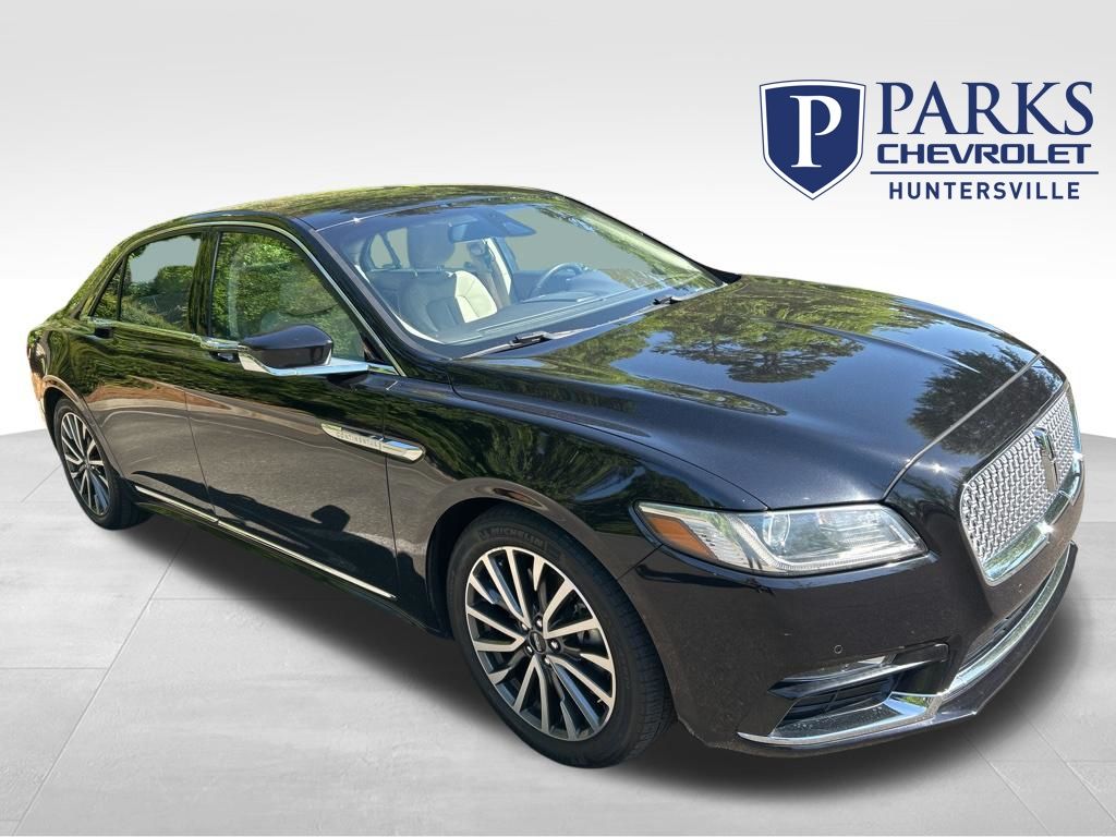 Black 2020 Lincoln Continental FWD Sedan Front-Wheel Drive 6-Speed Automatic