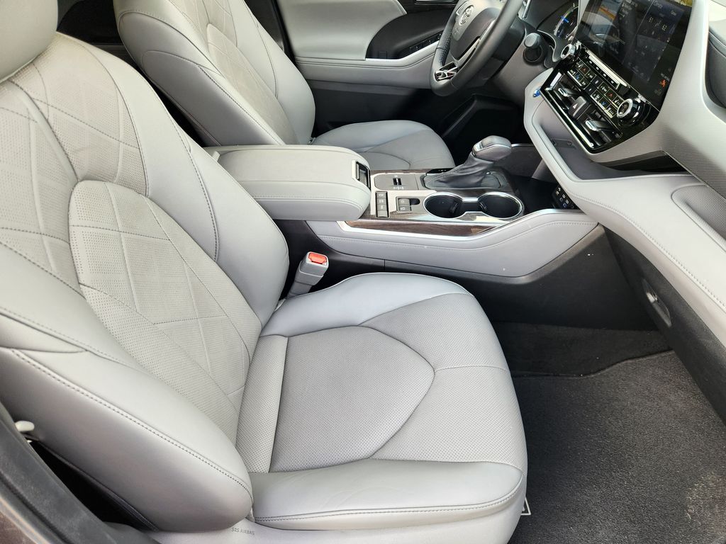 2022 Toyota Highlander Hybrid Platinum Gray at Toyota of Victoria