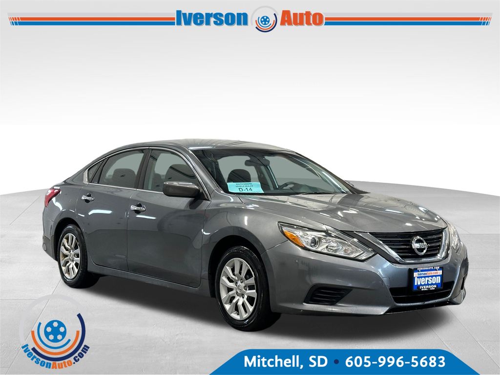 Gray (Gun Metallic) 2016 Nissan Altima 2.5 S Sedan Front-Wheel Drive Continuously Variable Transmission