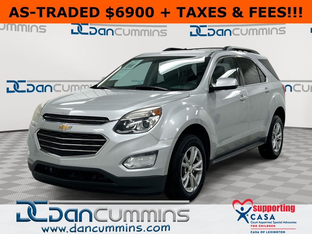 Silver Ice Metallic 2017 Chevrolet Equinox LT FWD SUV / Crossover Front-Wheel Drive 6-Speed Automatic Overdrive