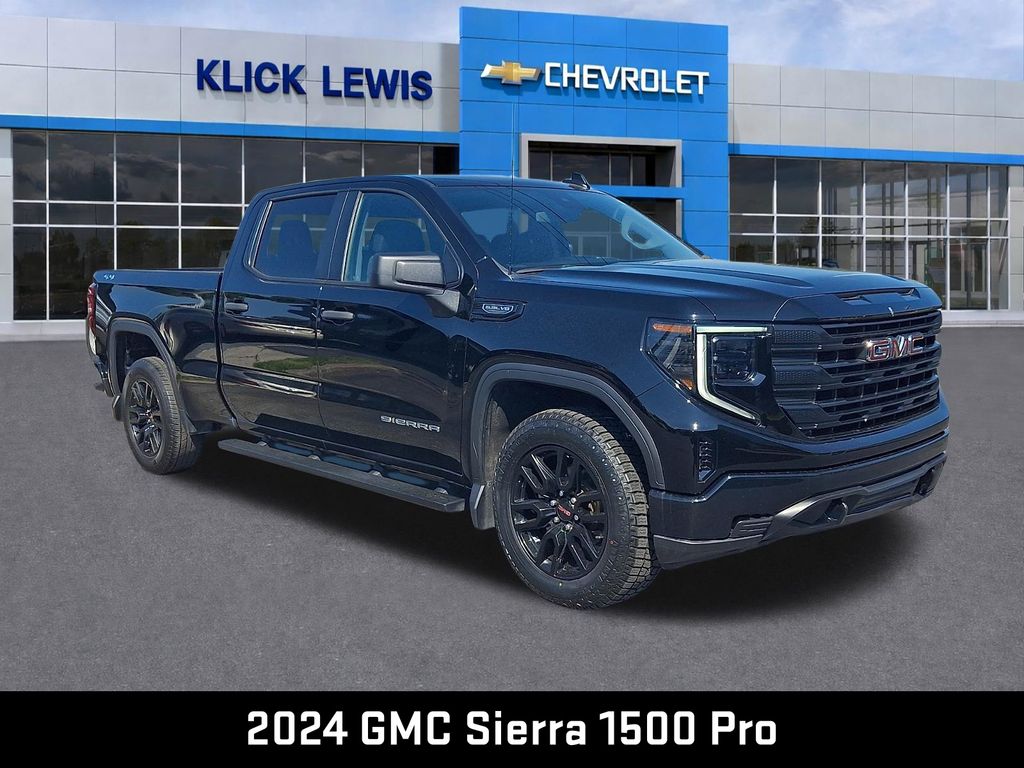 2024 GMC Sierra 1500 Pro Black at South Hills CDJR