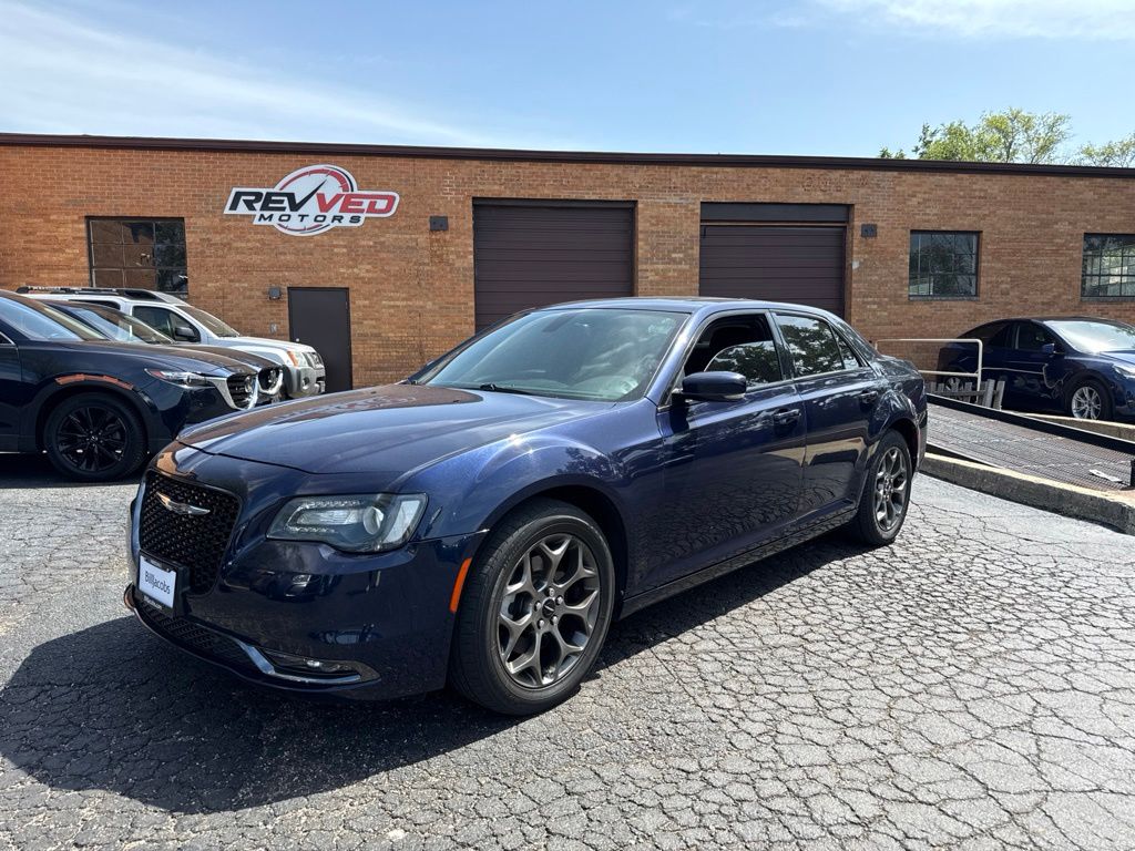 Jazz Blue Pearlcoat 2016 Chrysler 300 Sedan All-Wheel Drive 8-Speed Automatic