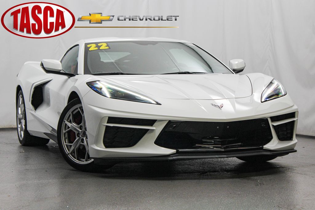 2022 Chevrolet Corvette Blanco (Arctic White) Coupé Tracción trasera 8 velocidades Doble cloch