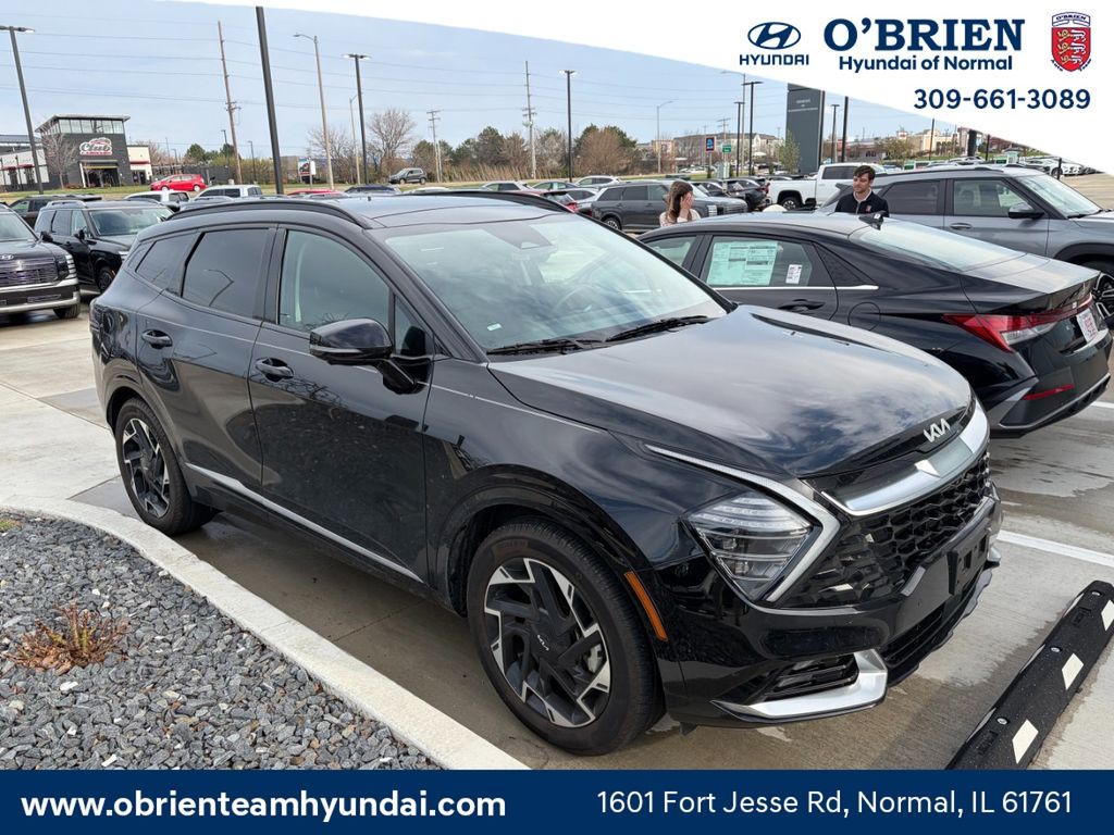 Ebony Black 2023 Kia Sportage SX Prestige FWD SUV / Crossover Front-Wheel Drive 8-Speed Automatic