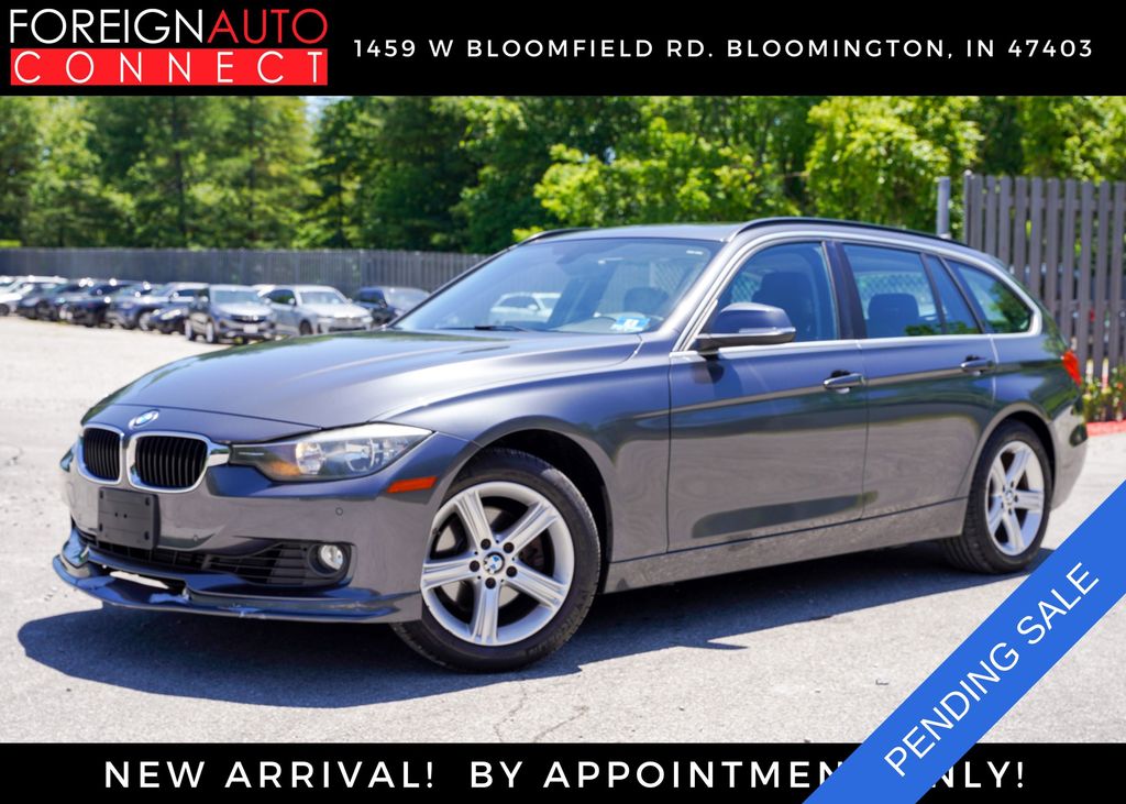 Mineral Gray Metallic 2015 BMW 3 Series Wagon All-Wheel Drive 8-Speed Automatic