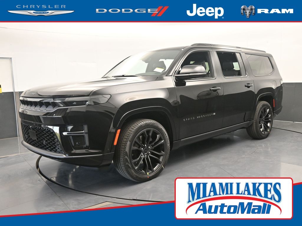 2026 Jeep Grand Wagoneer L Summit Obsidian 4WD