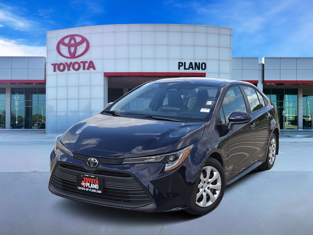 Blueprint 2025 Toyota Corolla LE FWD Sedan Front-Wheel Drive Continuously Variable Transmission
