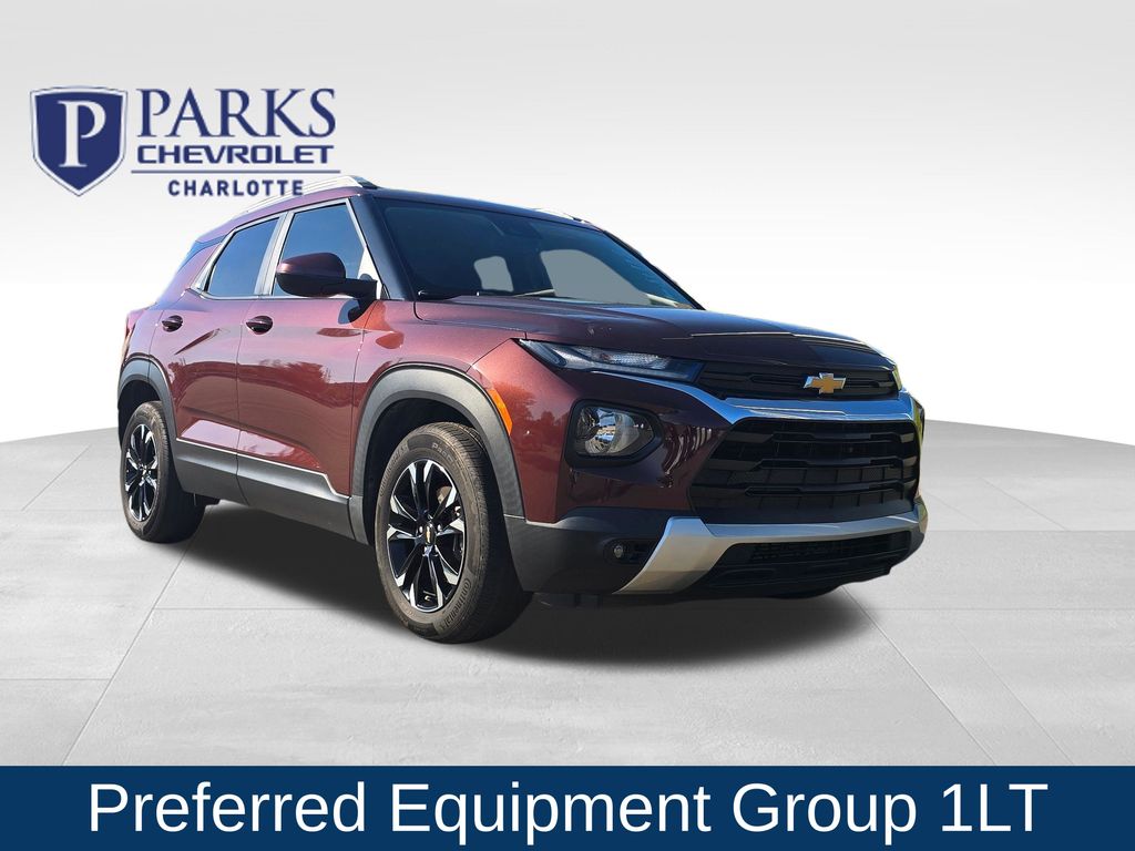Red Metallic 2023 Chevrolet Trailblazer SUV / Crossover Front-Wheel Drive Continuously Variable Transmission