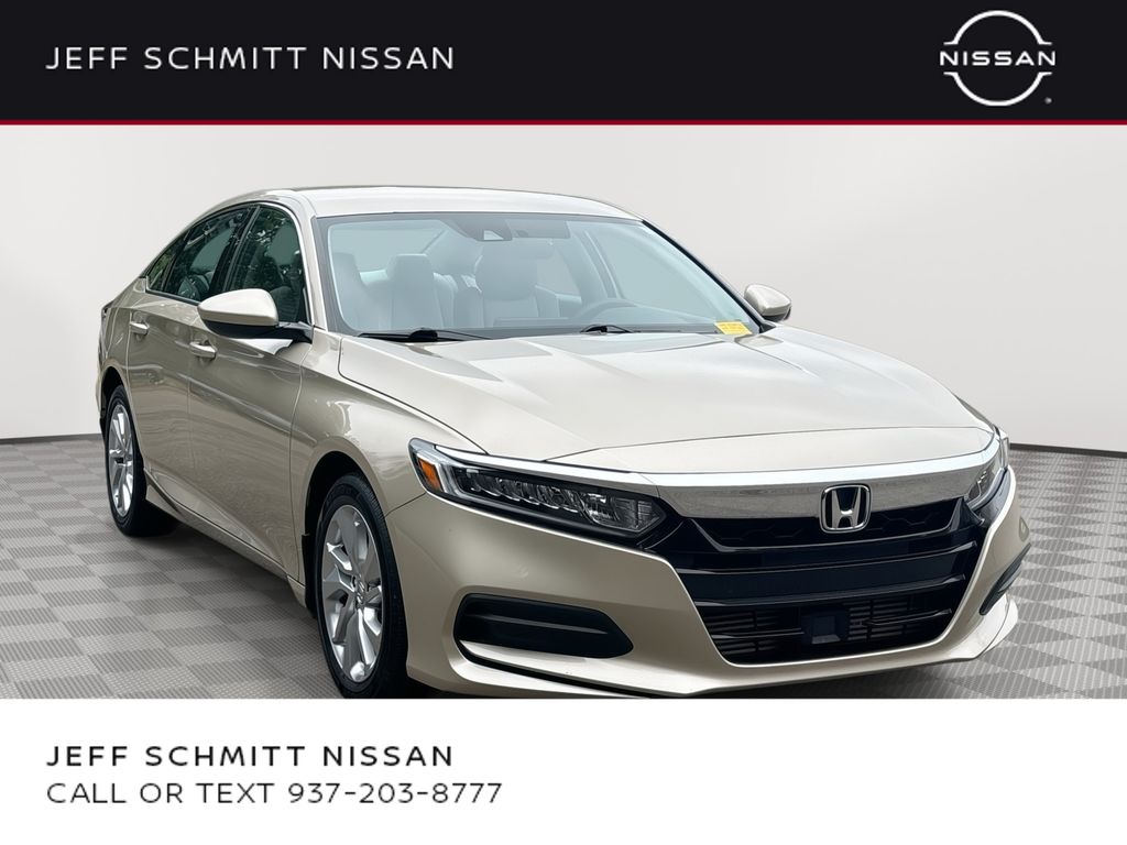 Champagne Frost Pearl 2019 Honda Accord 1.5T LX FWD Sedan Front-Wheel Drive Continuously Variable Transmission