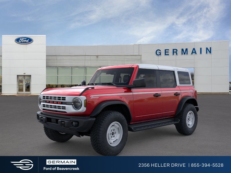 Ruby Red Metallic 2025 Ford Bronco Heritage Edition 4-Door 4WD SUV / Crossover Four-Wheel Drive Automatic