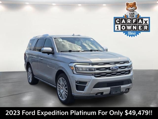 Silver Metallic 2023 Ford Expedition SUV / Crossover Four-Wheel Drive Automatic