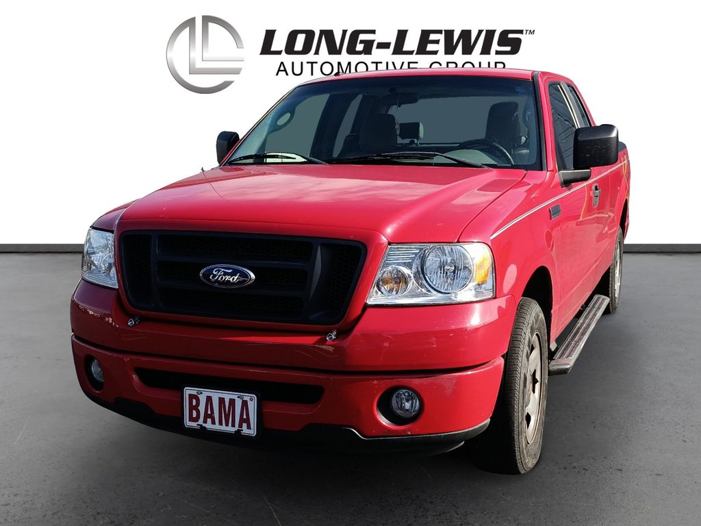 2007 Ford F-150 Rojo Camioneta Tracción trasera 4 velocidades Automática marcha alta