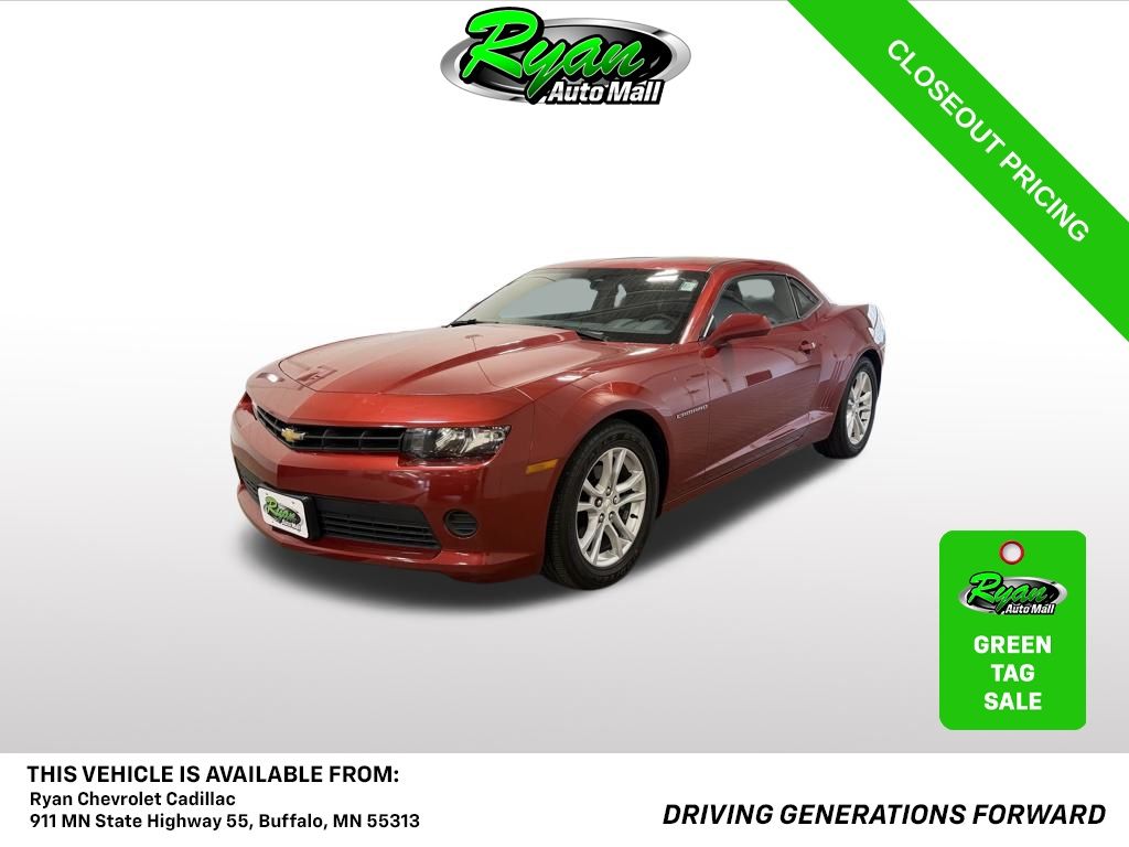 Red Rock Metallic 2014 Chevrolet Camaro Coupe Rear-Wheel Drive 6-Speed Manual