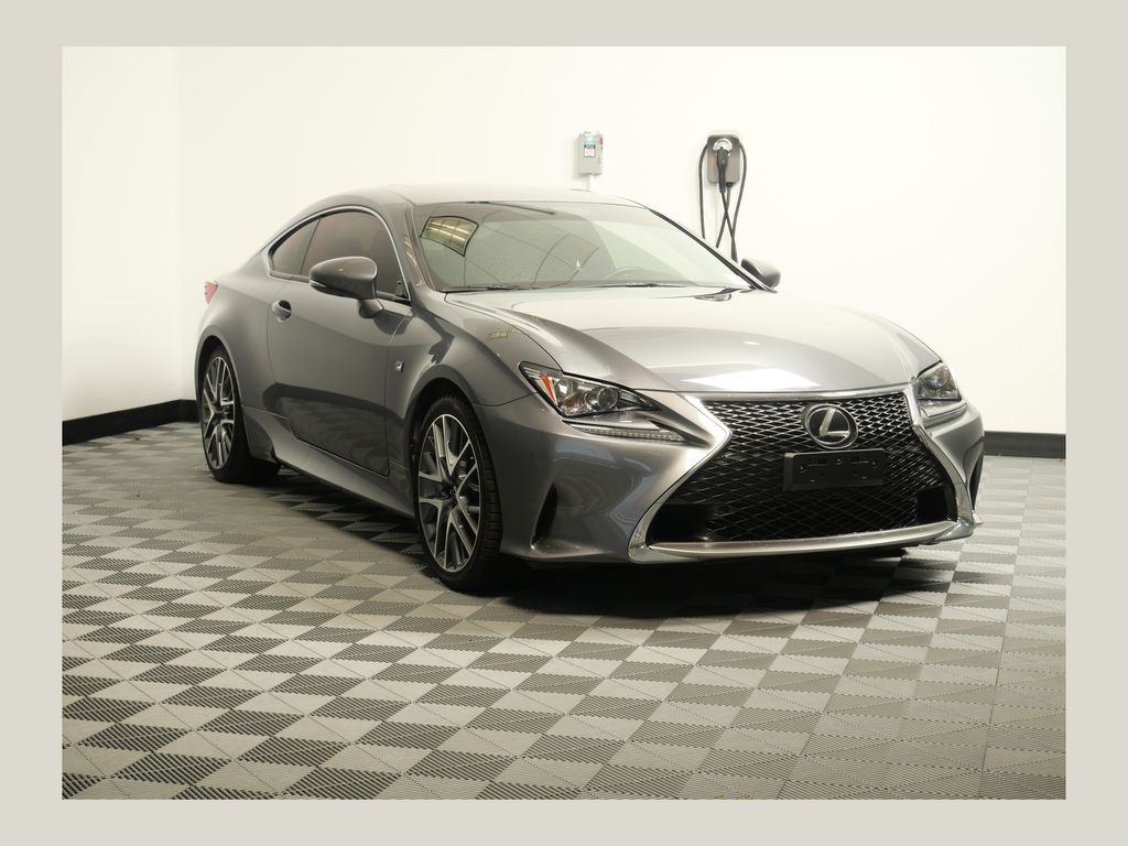 Gray Pearl 2017 Lexus RC Coupe Rear-Wheel Drive 8-Speed Dual Clutch