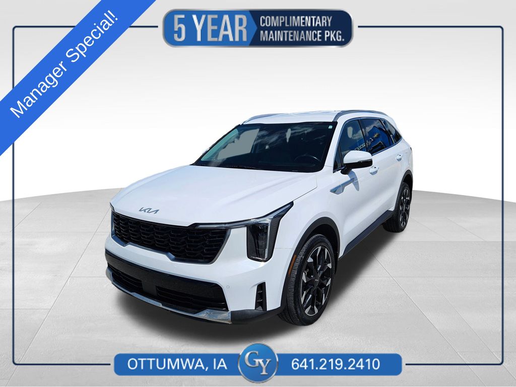 White 2024 Kia Sorento SUV / Crossover All-Wheel Drive 8-Speed Dual Clutch