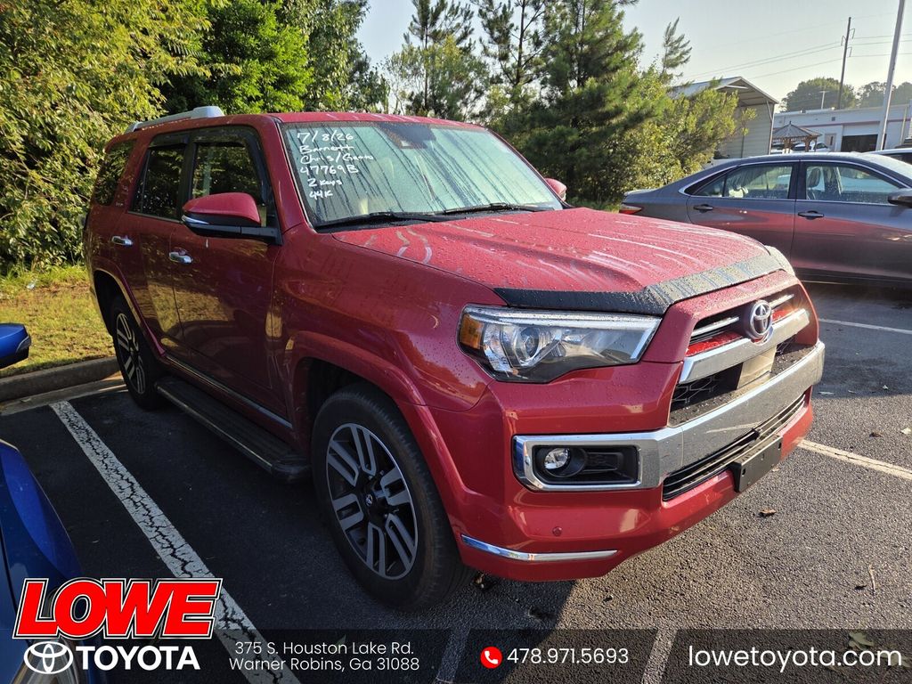 Barcelona Red Metallic 2022 Toyota 4Runner SUV / Crossover All-Wheel Drive 5-Speed Automatic