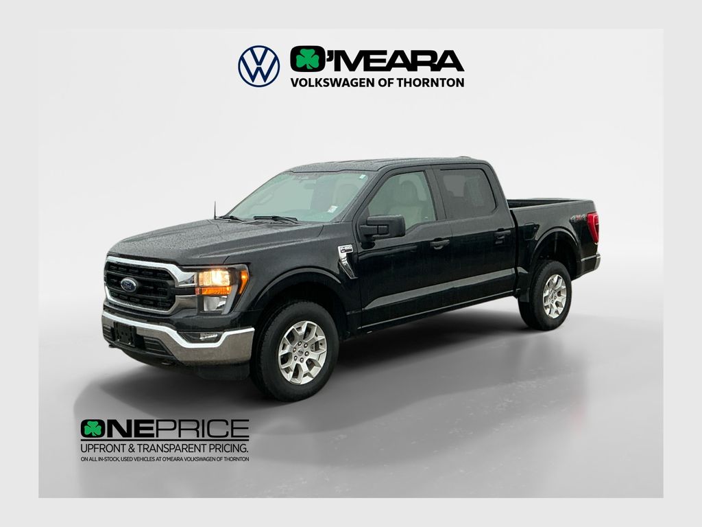 Agate Black Metallic 2023 Ford F-150 Pickup Truck Four-Wheel Drive Automatic