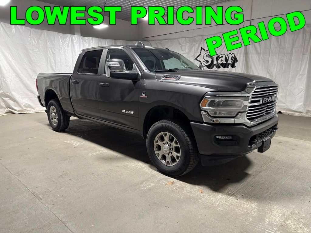 Crystal Metallic 2024 RAM 2500 Pickup Truck Four-Wheel Drive 6-Speed Automatic