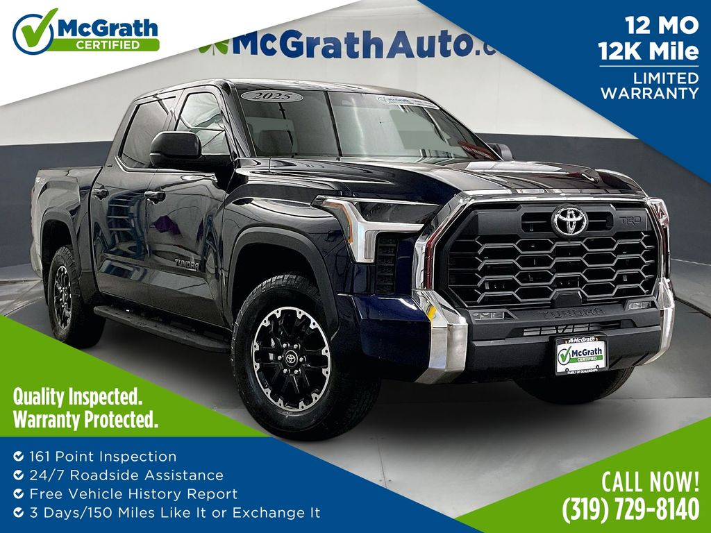 Blueprint 2025 Toyota Tundra SR5 CrewMax Cab 4WD Pickup Truck Four-Wheel Drive Automatic