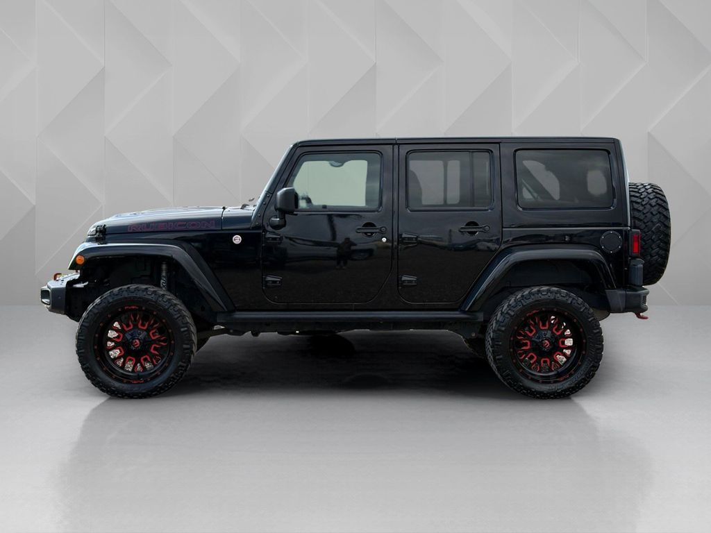 2016 Jeep Wrangler Unlimited Rubicon Black at North Houston Mitsubishi