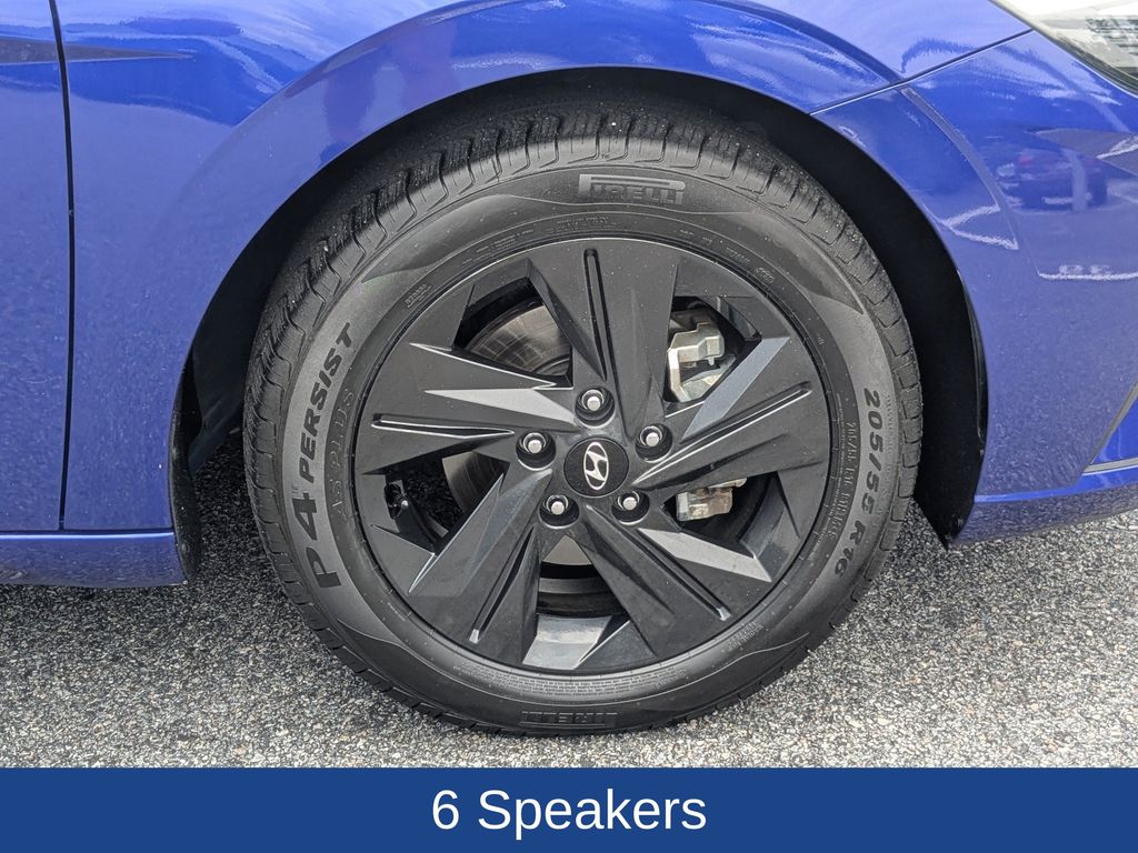2022 Hyundai Elantra Hybrid Blue