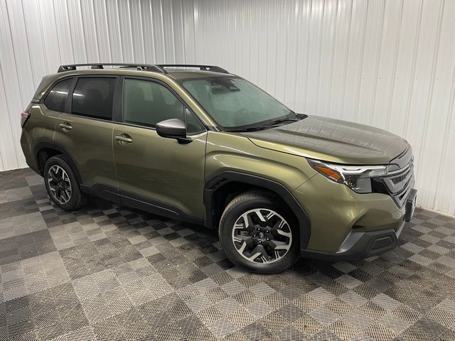 Autumn Green Metallic 2025 Subaru Forester Premium Crossover AWD SUV / Crossover All-Wheel Drive Continuously Variable Transmission