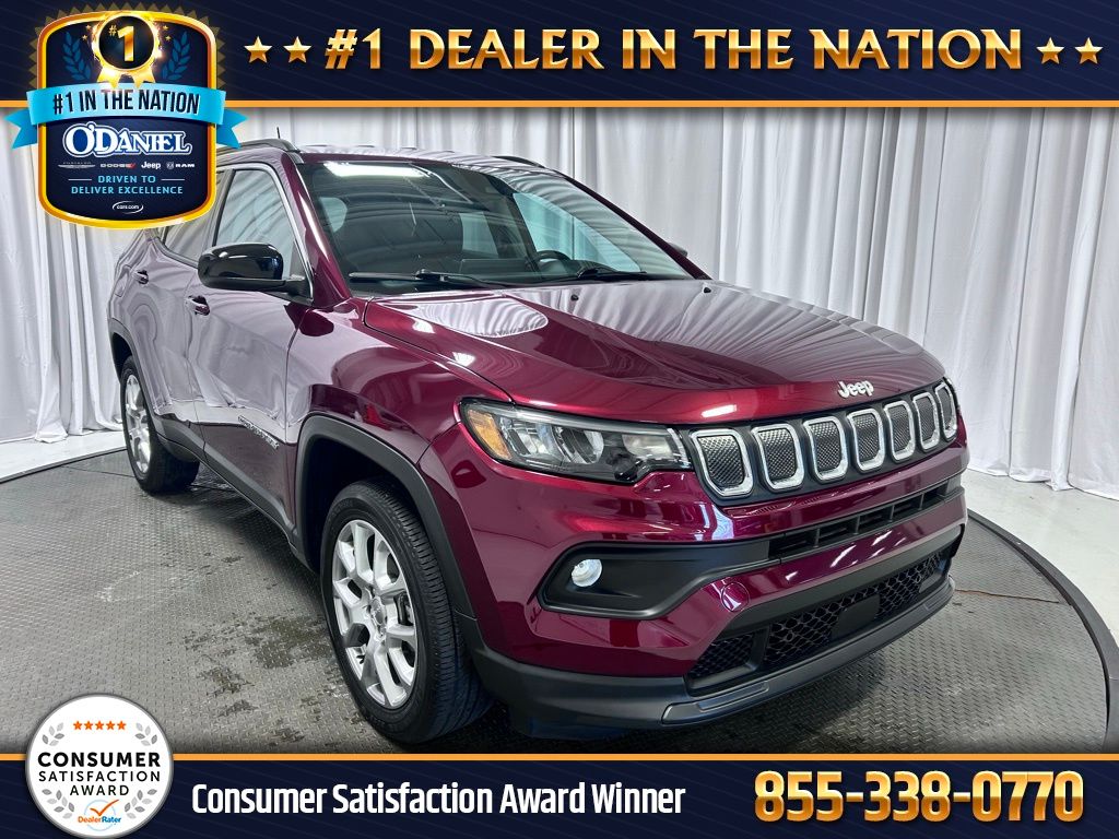 used 2022 Jeep Compass car, priced at $22,321