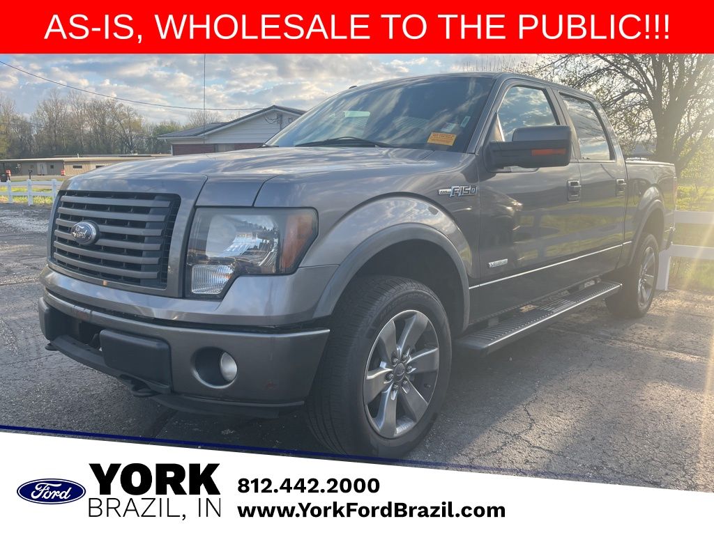 Sterling Gray Metallic 2011 Ford F-150 Pickup Truck Four-Wheel Drive 6-Speed Automatic